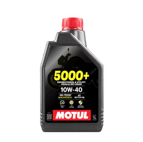 Óleo 10W40 5000+ Motul Semi Sintético 4T 1L