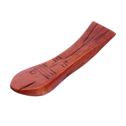 CONGARTENO 4pcs Chopstick Rest Chopsticks Holder Chopsticks Rest Chopstick Stands Chopstick Holder Dinner Fork Holder Chopstick and Spoon Rest Korean Chopsticks Dinner Spoon Stand Wood Brown