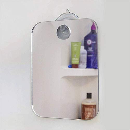 Fxlymr Desktop Makeup Mirror Beauty Mirror Bathroom Fog Free Travel Mirror Shower Mirror Bathroom Unbreakable Portable Traveling Shaving Mirror 13 * 17Cm #TOP6