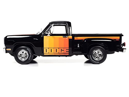 Auto World 1980 Dodge Pickup Step Side 1:18 miniatura 6