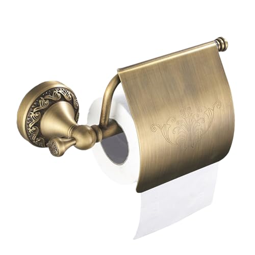 Portarrollos de inodoro, portarollos de baño, estilo vintage, para pared, almacenamiento decorativo para casa de campo, apartamento camping-Car, cuarto de baño, organización moderna