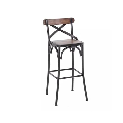 Taburetes Altos de Cocina Madera Giratorio Marca MENGLI-2024