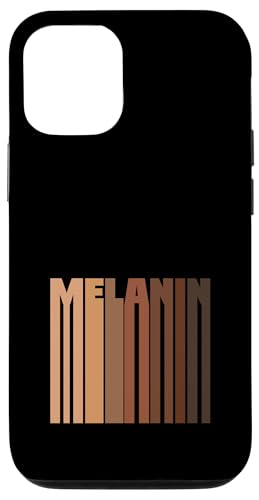 Melanin Pride Skin Tone Shades Black History Month Custodia per iPhone 12/12 Pro