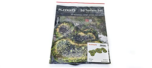 2D-Gelände - Sumpf kompatibel mit Warmachine & Hordes, Age of Sigmar, SOIAF, Warhammer 40k und andere Miniaturspiele und RPG