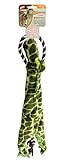 SPOT Skinneeez Tugs Jungle Dog Toy - Rope Design for Extra Strength, with Squeaker & Crinkle, Stuffingless Design for Strong Chewers, Tug Toy for Medium to Large Puppies & Dogs - 23in, Style May Vary