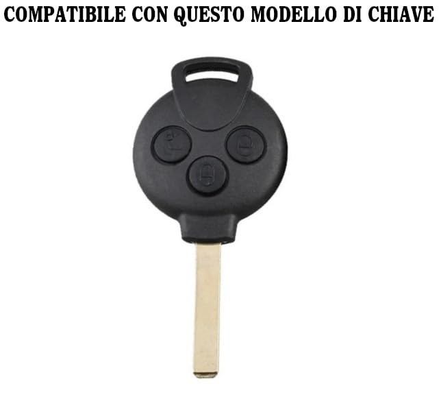 Cover Guscio Chiave Compatibile Con Volkswagen Golf Polo Tiguan T ROC T - Foto 9