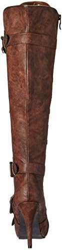 Ellie Shoes Women's 421-RUMI Fashion Boot, Brown, 6 M US | Image 2