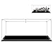 Hosdiy Acrylic Display Case for (Back to The Future Time Machine) - Dustproof Showcase Compatible with Lego 10300 (Only Display Case)