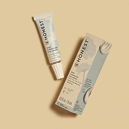 Honest Beauty B10EYEV2NOFLS Deep Hydration Eye Cream For All Skin Types | Plumps + Hydrates | Hyaluronic Acid, Chamomile thumb #3