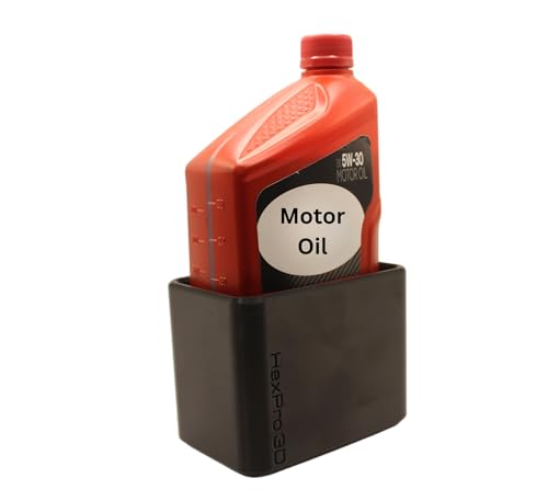 HexPro3D DieselDock Magnetic Motor Oil Bottle Holder, 1...