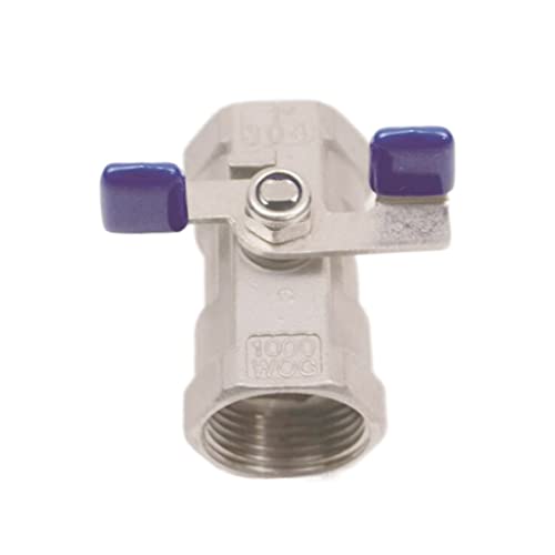 Válvula de bola 1/2 acero inoxidable 304 rosca hembra BSP para reforma de tuberías 5