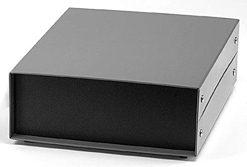 1458C3B - Metal Enclosure, 1458 Series, Heavy Duty, Solid Top & Bottom, Instrument, Steel, 76 mm, 152 mm (1458C3B)