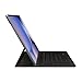 Samsung Galaxy Official AI Book Cover Keyboard Slim for Galaxy Tab S10 Ultra, S9 Ultra, Black