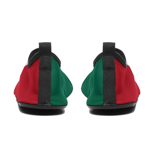 Gay Pride Rainbow American Flag LGBT Progress Flag Water Shoes for Women Men Quick Dry Swim Beach Shoes for Swimming Pool3