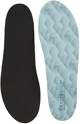 REVITALIGN unisex adult Revitalign Premium Comfort Insole, Blue, W 7-8.5 M 6-7.5 US