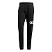 adidas Men's Essentials Performance Logo Pants, Black/White, XX-Large