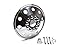 WheelMaster 7195B1 19.5" Single Front Wheel