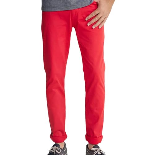 Pantalon rouge homme Rome TBS anti-raideur pour un confort absolu