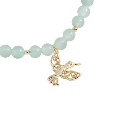 Alex and Ani Hummingbird Gemstone Bolo Bracelet2