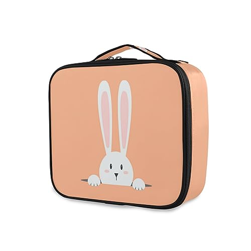 Trousse de toilette portable réglable pour organiser le maquillage des femmes