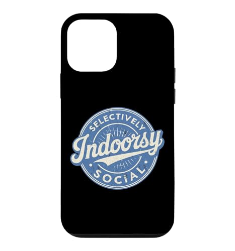 Indoorsy Selectively Social �r���e�[�W ���Љ�I �����I �X�}�z�P�[�X iPhone 12 mini �p