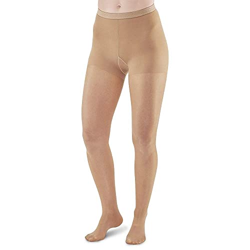 TP TOP BEAUTY Varicose Veins Compression Pantyhose Stocking 20 30 mmHg Closed Toe Support Hose(Beige, Size L) by TP TOP BEAUTY - Image 5