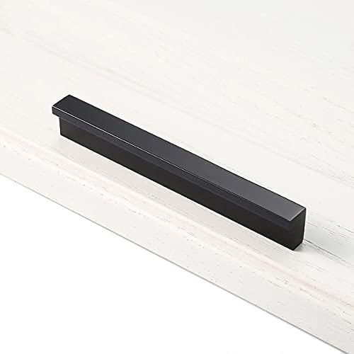 Qrity 2x 90° L Boutons de portes Cuisine Chambre Porte Cabinet Poignées Poignée Porte Cabinet Bouton pour Tiroir Placard Intérieure Meuble Tirer, 96mm, Aluminium Cover