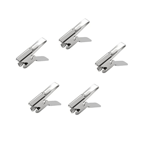 Yardwe Melon 5 Pcs 1 Set Melon Sheller Seeded Watermelon Stainless Steel Stainless Steel Peeler Pecan Tool Nut Peeler Chestnut Cutter Stainless Steel Silver Black Melon Clips