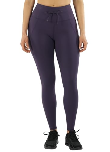 Spyder Active Sport Women's High Waisted Stretch Cargo Tight Legging Pant (US, Alpha, Medium, Regular, Regular, Purple)