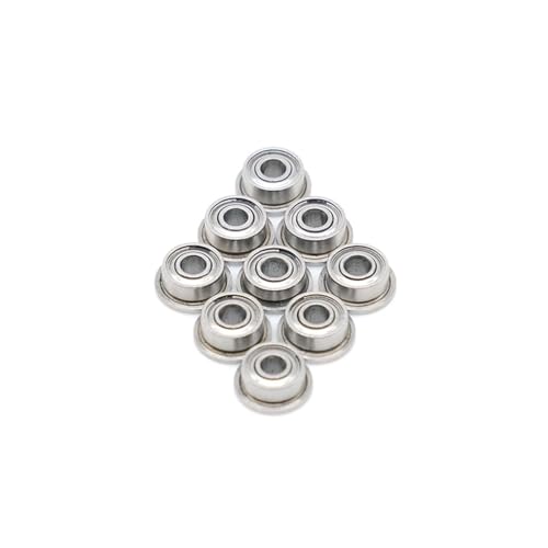 Roulement à bride MF52ZZ 2x5x2.5 mm ABEC-7 pour micro-mécanisme de précision - 5