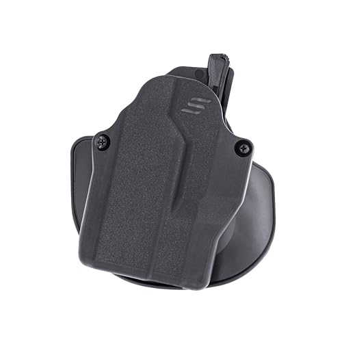 Safariland 20 Species IWB Holster, Compatible with Glock 19 Gen 3-4, Cordura Wolf Gray, Right Hand