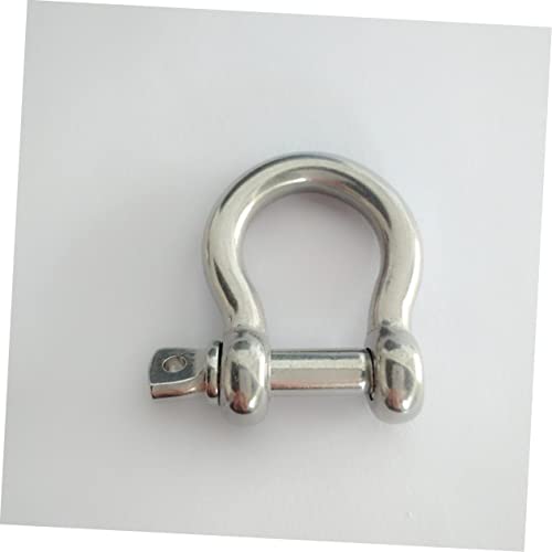 iplusmile 2 Peças 304 âncora de algema de arco de pino de parafuso pára-choques corrente manilha de