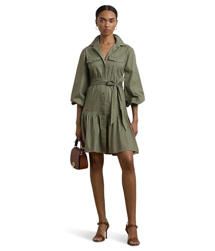 Lauren Ralph Lauren Women's Reedan-Long Sleeve-Day Dress