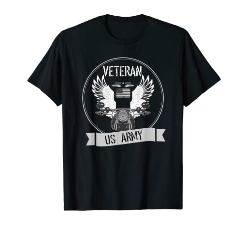 Camiseta Veteran US Army Rider Camiseta
