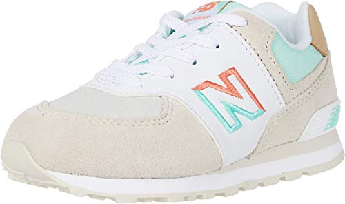 New Balance Kids' 574 V1 Shadow Logo Lace-up Sneaker