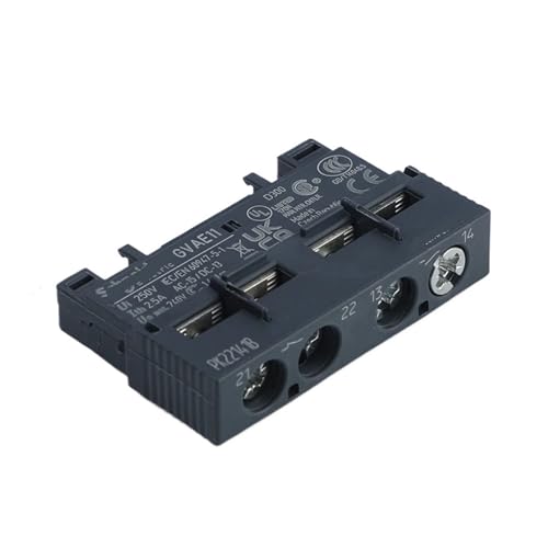 Interruptor Gvae20 y protector de motor Gv GVAE11 con bloque auxiliar GVAN11 3