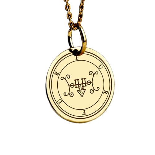 Joyería del sigilo Furfur en plata de ley para evitar copias falsas