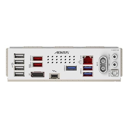 GIGABYTE Z890 AORUS ELITE WIFI7 ICE Scheda Madre - Supporta CPU Intel Core Ultra (Serie 2), 16+1+2 Fasi VRM, fino a 8800MHz DDR5 (OC), 1xPCIe 5.0 + 3xPCIe 4.0, Wi-Fi 7, 2.5GbE LAN, Thunderbolt 4 - Scheda madre - Immagine 4