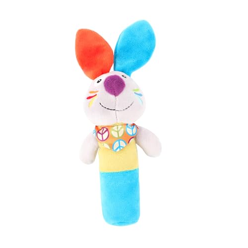 Hochet de préhension pour bébés lapin, le cadeau de naissance idéal et éducatif