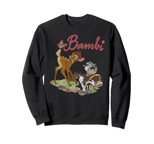 Disney Bambi Group Shot Logo Sweatshirt
