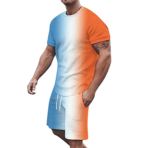 Ensemble homme short et chemise tropicale pour vos vacances à la plage