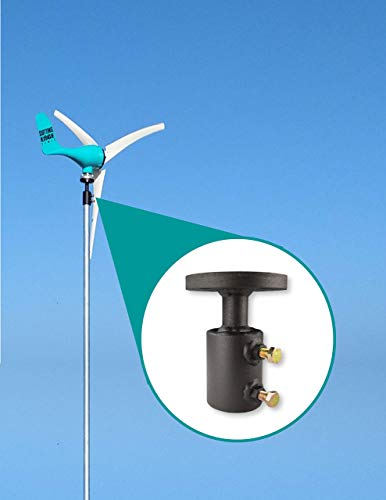 Wind Turbine Flange to Pipe Adapter for Import Turbines, NO Welding, Made in USA (2'' Pipe)