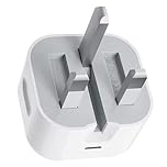 USB C Plug UK,Apple iPad Fast Charger Plug USBC Port 20W USB-C Power Adapter iPhone Head Type C Charge for Pro 12.9 11 13 inch 4th 5th 6th M4 /Air 10.9 5th Gen M2 M3/Mini 6 7/i Pad 5th-11th A16 2025