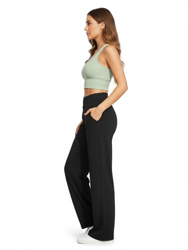 Save $4 on Naimula Women's Wide Leg Yoga Pants with Code NZ3I9YOJ