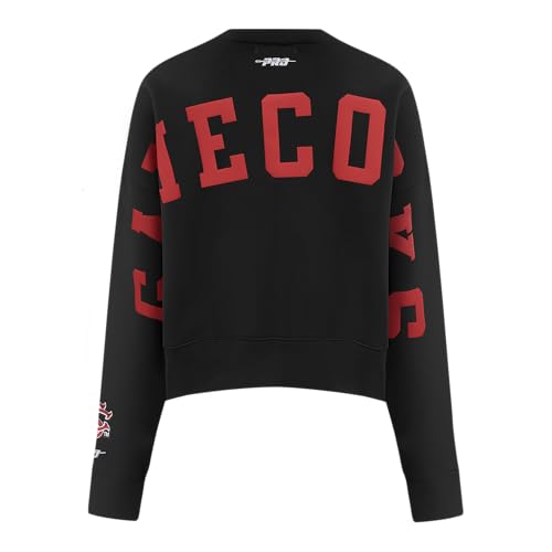 Womens College Wingspan Brushed Back French Terry Crewneck Sweatshirt2