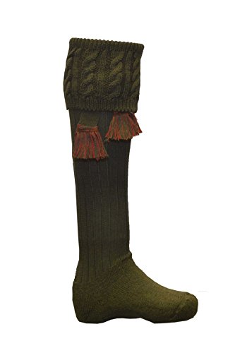 Walker and Hawkes Men's Merino Wool Sutherland Shooting Socks w/Garter Ties - Soft, Durable, Breathable Outdoor Hunting Socks3