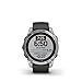Garmin Fenix 7 Standard Edition Multisport GPS Watch with Sunlight-Visible Transflective Memory-in-Pixel Display (Silver with Graphite Band)