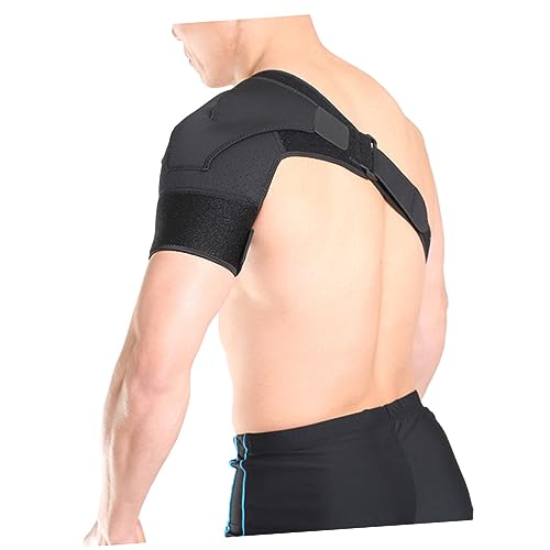 FOMIYES Shoulder for Dislocation Shoulder Support Pad Compression Breathable Black