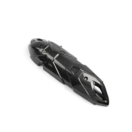 Protector térmico de escape de fibra de carbono para evitar quemaduras en tubo de Yamaha NMAX155