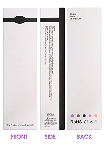 Realistische Vibratoren für sie Klitoris und G-Punkt Stimulator, Silikon Massagestab für Frauen Sex-Spielzeug Wasserdicht, AV-Vibrator mit 7 Vibrationsmodi, USB wiederaufladbar, Schwarz – Bild 3